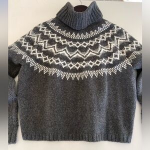 A&F nordic sweater